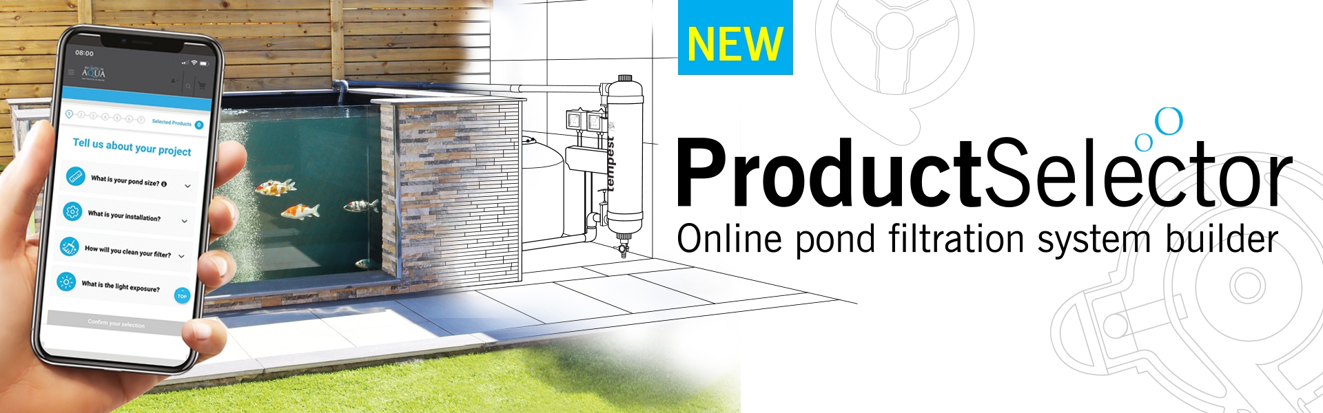 Pond Product Selector