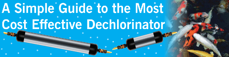 A simple guide to the most cost effective Dechlorinator.