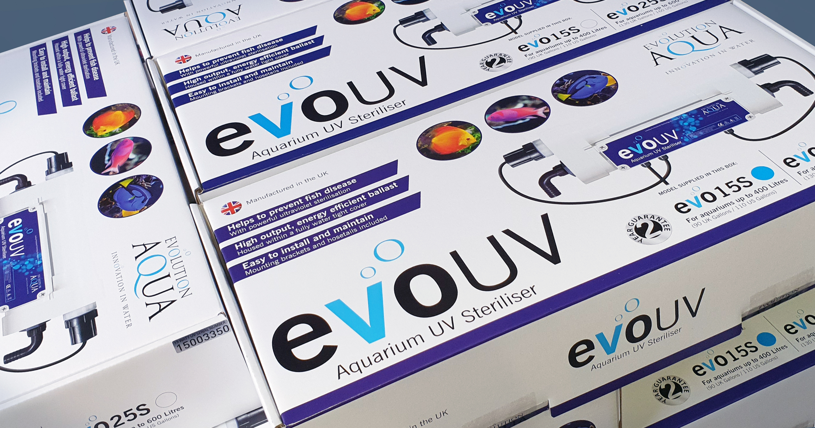 Evolution Aqua launch new aquarium UV sterilisers 
