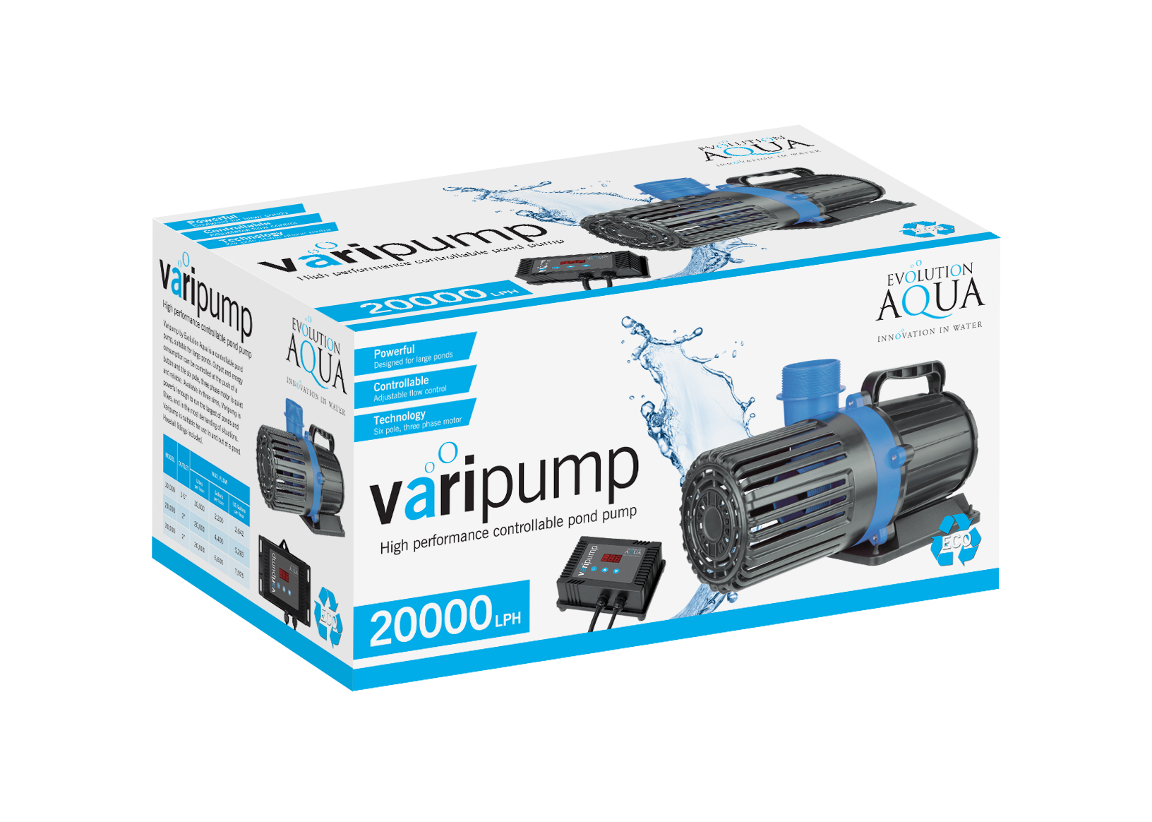 Evolution Aqua launch new controllable pond pumps 
