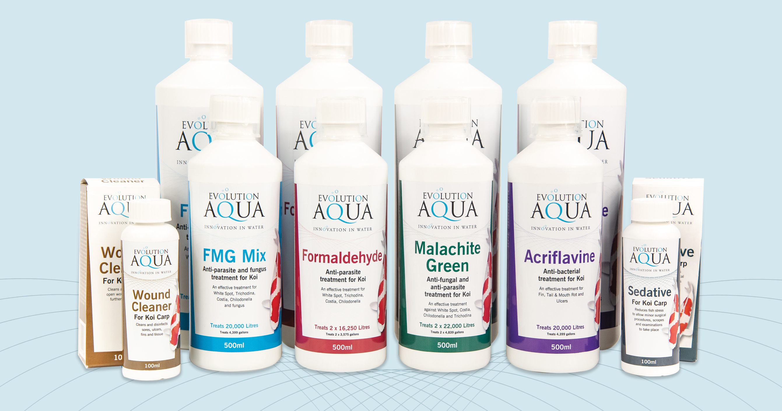 Evolution Aqua launch Koi medications