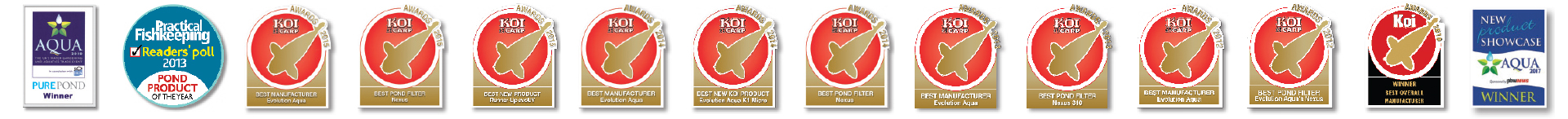 Evolution Aqua Awards